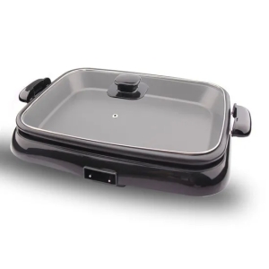 Electric Indoor Nonstick Grill Dishwasher Safe Cool Touch 16inch