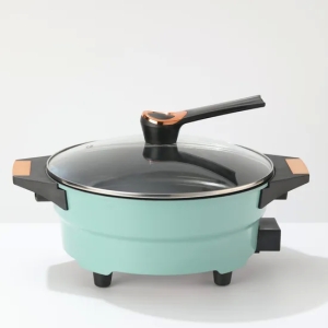 Poêle À Frire Non Stick Mini Portable Électrique Poêle À Frire 14 pouces Pizza Pan