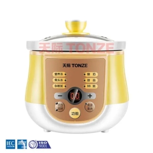 婴儿粥和汤陶瓷炖锅婴儿食品炊具
