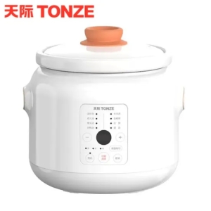2L Tonze Pot en céramique avec fonction de minuterie Mijoteuse facile