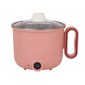 Factory Wholesale OEM Multifunctional 1.2L Portable Electric Noodle Shabu Pot Electric Cooker for Student Use Hot Pot El