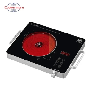 Table de cuisson efficace en céramique haute performance en acier inoxydable