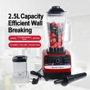 Home Appliances Portable Mixture Silver Crest Commercial Electric Fresh Silent Juicer Smoothie Ice Stand Mixer 2.5L 3L K