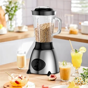 1.5L 850W 2 in 1 Blenders Drinks Maker Juicer 5 Speed Stainless Steel Kitchen Appliance Electric Food Mixer Blender