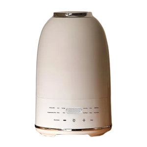 Mélangeur silencieux blanc coquille d'oeuf avec couvercle insonorisé, 1,5 L