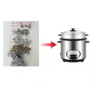 电饭煲零件: 螺丝，电饭煲不锈钢盖