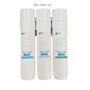 Whole House Water Filter – 3 Stage Home Water Filtration System – Sediment, Coconut Shell Carbon Filters