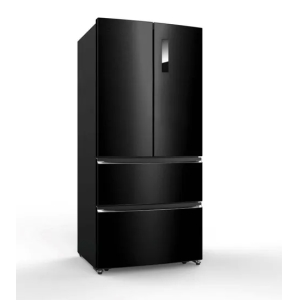 558L Competitive Price Home Appliance R600A R134A Gas Frost Free French Door Refrigerator and Freezer