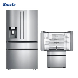 Smeta 21.6cuft法式门冰箱，带制冰机饮水机