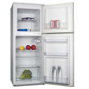 138L Double Door Refrigerator Double Door Fridge Fridge and Freezer Top Freezer Bottom Fridge Compact Bcd-138