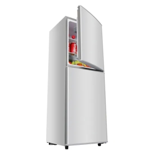 Customized China Factory Double Door Bottom-Freezer Refrigerator for Home Bcd-116W