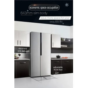 Bcd-458W Multi-Door Fridge Inverter Compressor Frost Free Cross Door Four Door Refrigerator Keep Food Fresh