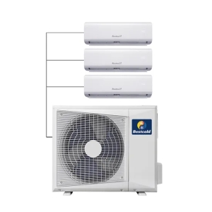 R410A Multi Split Air Conditioners Ceiling Cassette Fan Coil Unit Vrf Vrv Household Central Air Conditioning System