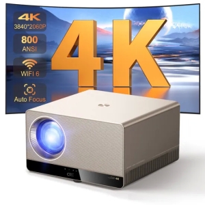 Cre U1 4K Home Cinema Projector LED LCD Video Outdoor Smart Projector