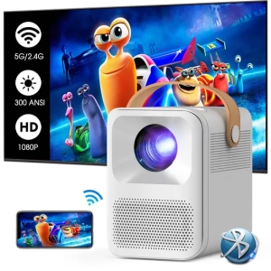 Projetor Real WiFi Cr35 4K Apoiado para Educação Escolar Projetor De Vídeo De Cinema