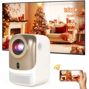 Cre Cr38 Video Projector Portable LED LCD Home Mini 4K Projector