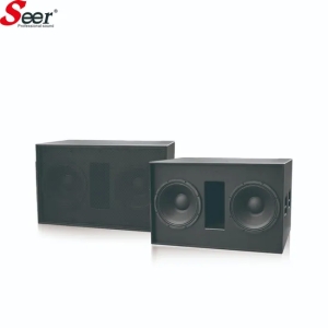 Support mural 18 pouces haut-parleur Subwoofer Audio professionnel cinéma haut-parleur système