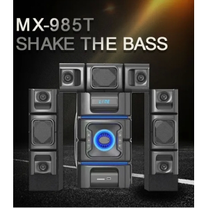 MX-985T de altavoces de cine en casa de satélites de madera