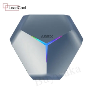 Android 10 A95X F4 Smart TV caixa 4GB RAM Set Top Box Amlogic S905X4 Quad Core Bt 4.1 USB 3.0