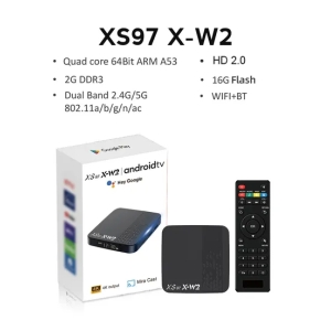 Xs97 X-W2 Amlogic S905W2 Android 11 multifonction Jack Ott TV Set Top Box