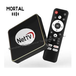 Monde bon marché de vente du boîtier décodeur 4 64GB de boîte mortelle de Nettv T3 IPTV