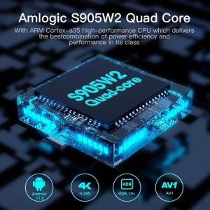 超高清Amlogic S905W2 Android机顶盒4k