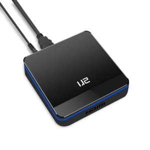 Le plus chaud Nouveau Modèle U2 1000Mbps LAN 2.4G 5GHz S905X3 Android 9.0 4GB 32GB H96 Max 4K TV Android Box IPTV Serveu
