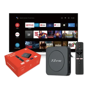 Best Xs97 K2 Bt TV Box Smart Allwinner Set Top Box H313 Quad Core 2GB 8GB Android 10 TV Box