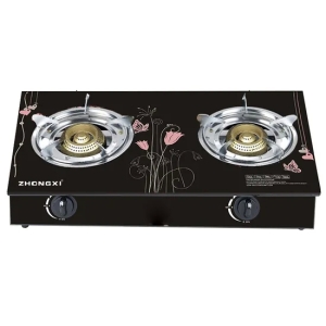Hot Sell Model Tempered Glass Panel Cheap Price One Burner Gas Stove