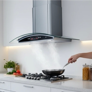 Appareil de cuisine de type européen filtre Ss 90cm hotte