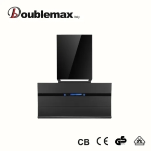 Capot en verre ouvert de gamme d'Actumatic de forme de L de 900mm