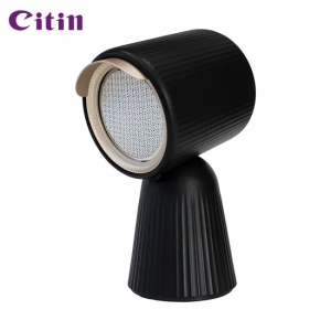 Large Oil Collection Cup Desktop 3 Speed Exhaust Fan Detachable Filter Kitchen Portable Range Hood for Indoor BBQ