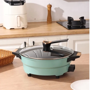 36cm Wholesale Round Electric Skillet Pizza Pan