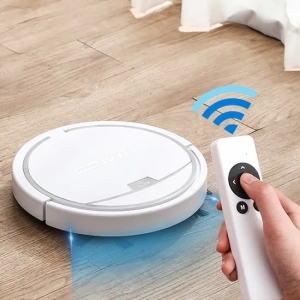 Smart Cordless Mini Robot Vacuum Cleaner for Home