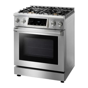 30英寸4燃烧器独立式燃气灶，带前触摸控制 (TRG3001)