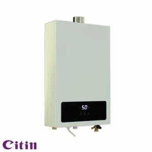 24 квт принудительного выхлопа высокая эффективность газовый водонагреватель