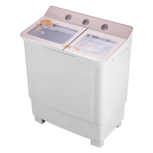 17kg Customized Glass Cover Top Loading Twin Tub Washing Machine