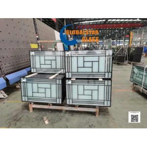 Silk Printed Double Glazing for Curtain Wall