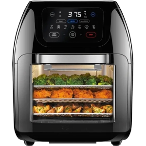 12夸脱空气炸锅集成智能烹饪温度计自动对流烤箱