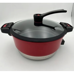 煮炒炖蒸圆形不粘涂层电多锅炒锅