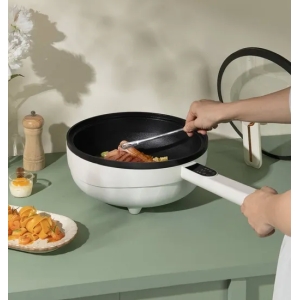 Electric Searing Pan Breakfast Maker with Auto-Thermostat Control 30cm
