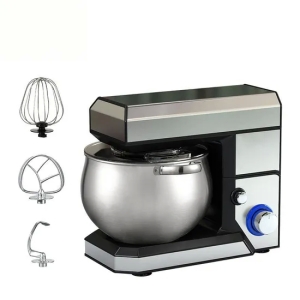 8.5L大型s.s立式搅拌机，带鸡蛋打蛋器面团钩打浆机