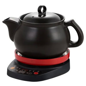 Totalmente automático cerámica Hervidor eléctrico 3L multifuncional tetera salud olla con preservación del calor