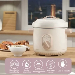 ODM旋钮控制保温2L手动C陶瓷内锅