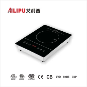 Cocina de inducción 2000W estufa eléctrica cooktop gavanized hoja cuerpo cocina