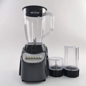 8 velocidades licuadora de con 7 Piano clave botones 4 punto acero inoxidable hoja vidrio plástico tarra desmontable med