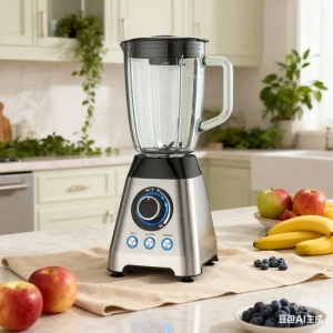 High Speed Mixer Stainless Steel Heavy Duty Commercial Electric Fruit Mixeur Ice Smoothie Fresh Juicer Food Blender