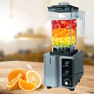 2 in 1 Commercial Countertop Ice Crusher Kitchen Equipment Blender Mixer