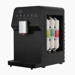 Portable Instant Heating Home Use 3 Stages Filter Direct Drinking Mini Desktop Pipeline Water Dispenser Purifier RO Filt