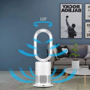 Advanced HEPA Air Purifier e Bladesess Cooling Fan Combo